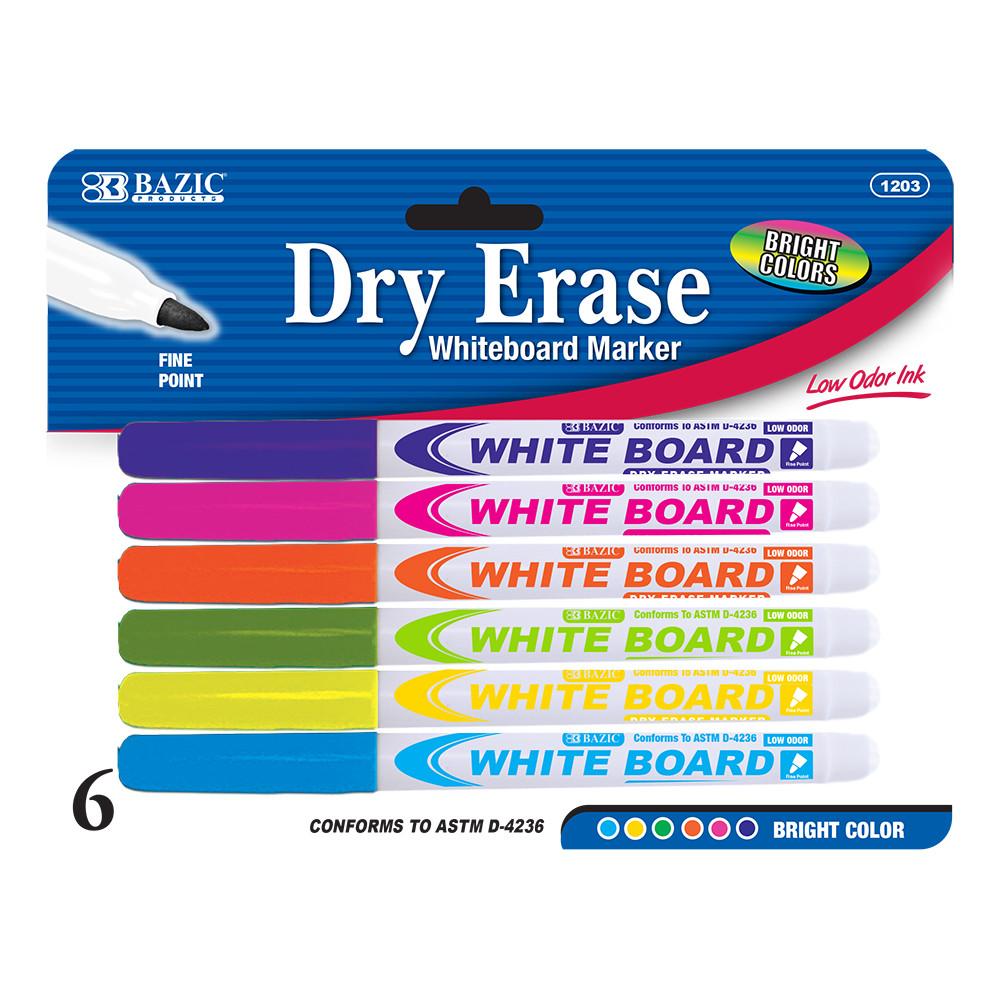 BAZIC Two-Tone Vinyl Eraser (4/Pack)