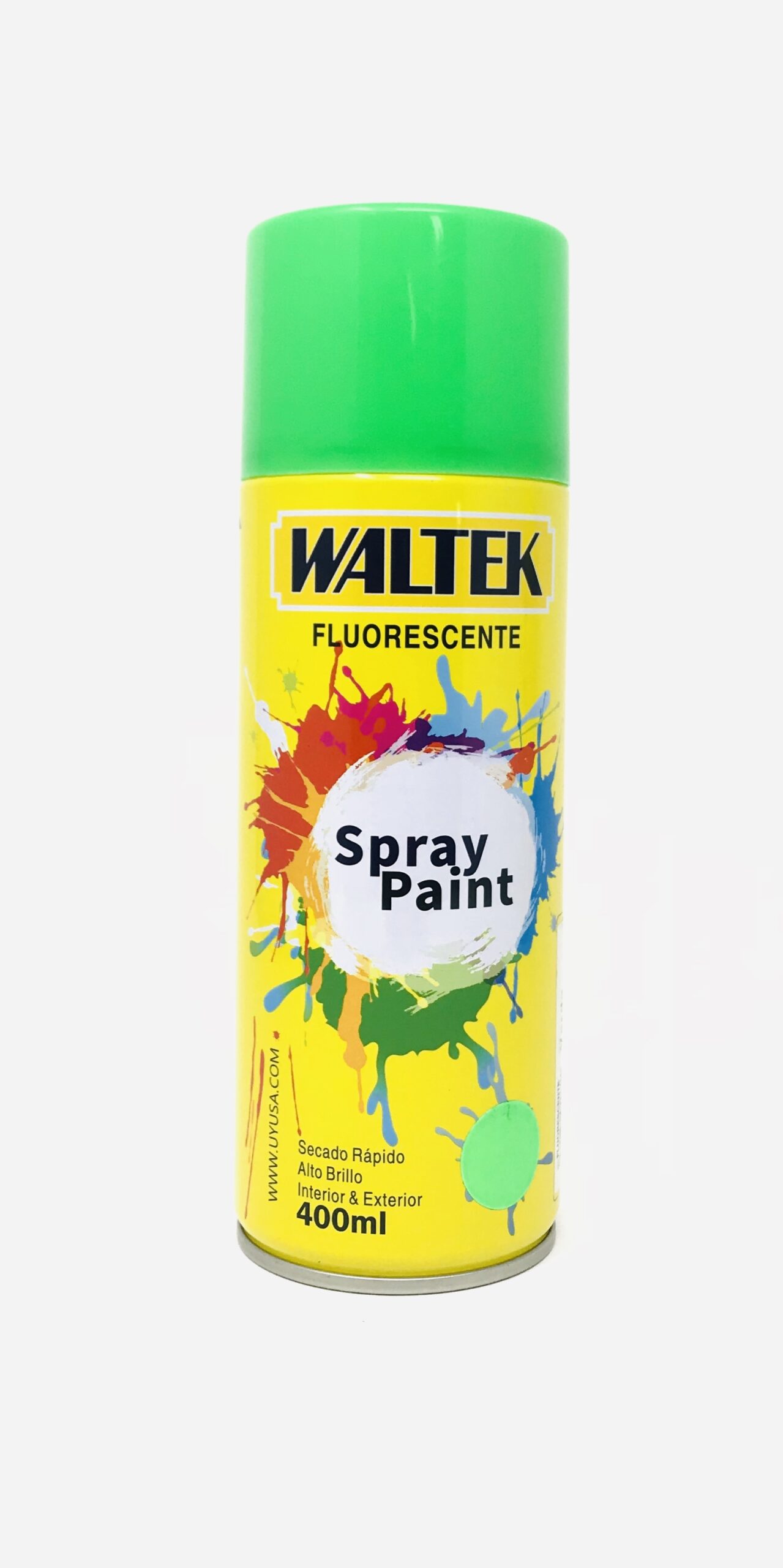 WALTEK Flourescent Green Spray Paint (400ml) Dyon Center N.V.