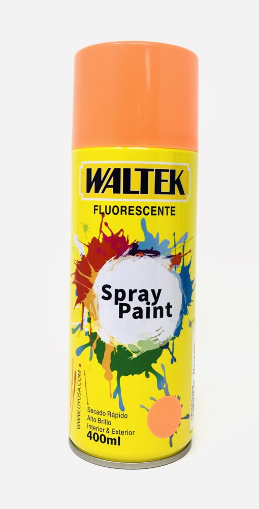 Waltek Flourescent Orange Spray Paint