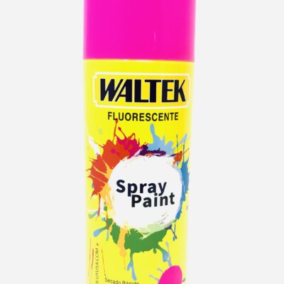 Waltek Flourescent Pink Spray Paint