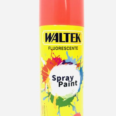 Waltek Flourescent Red Spray Paint