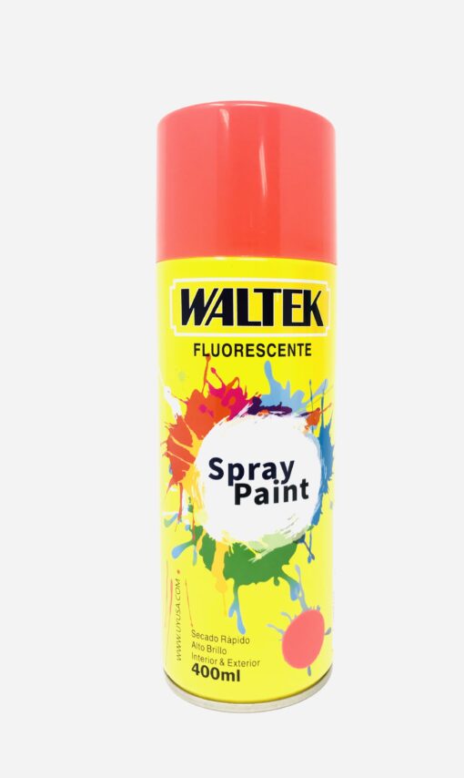 Waltek Flourescent Red Spray Paint