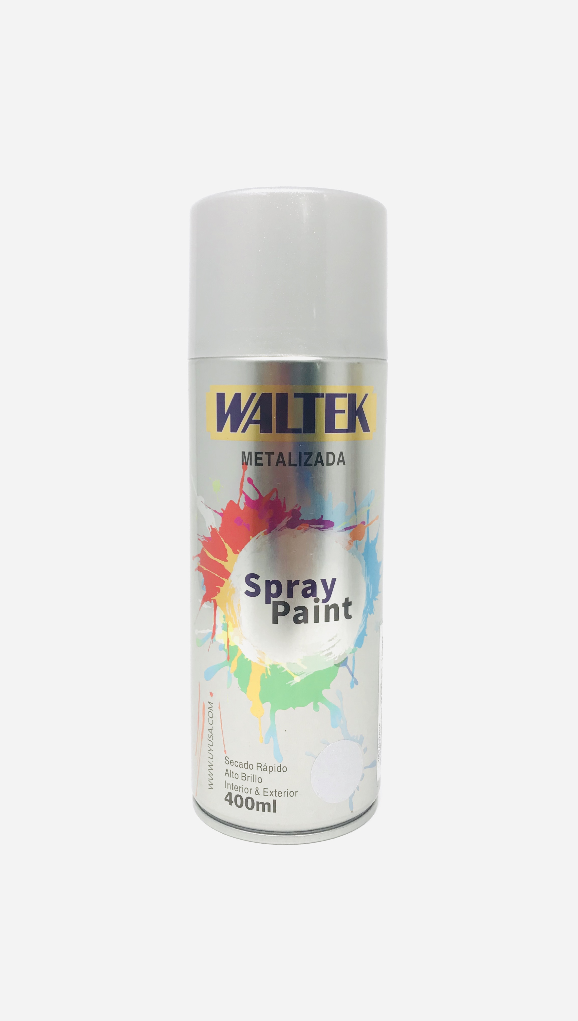 WALTEK Metallic Silver Spray Paint (400ml) Dyon Center N.V.