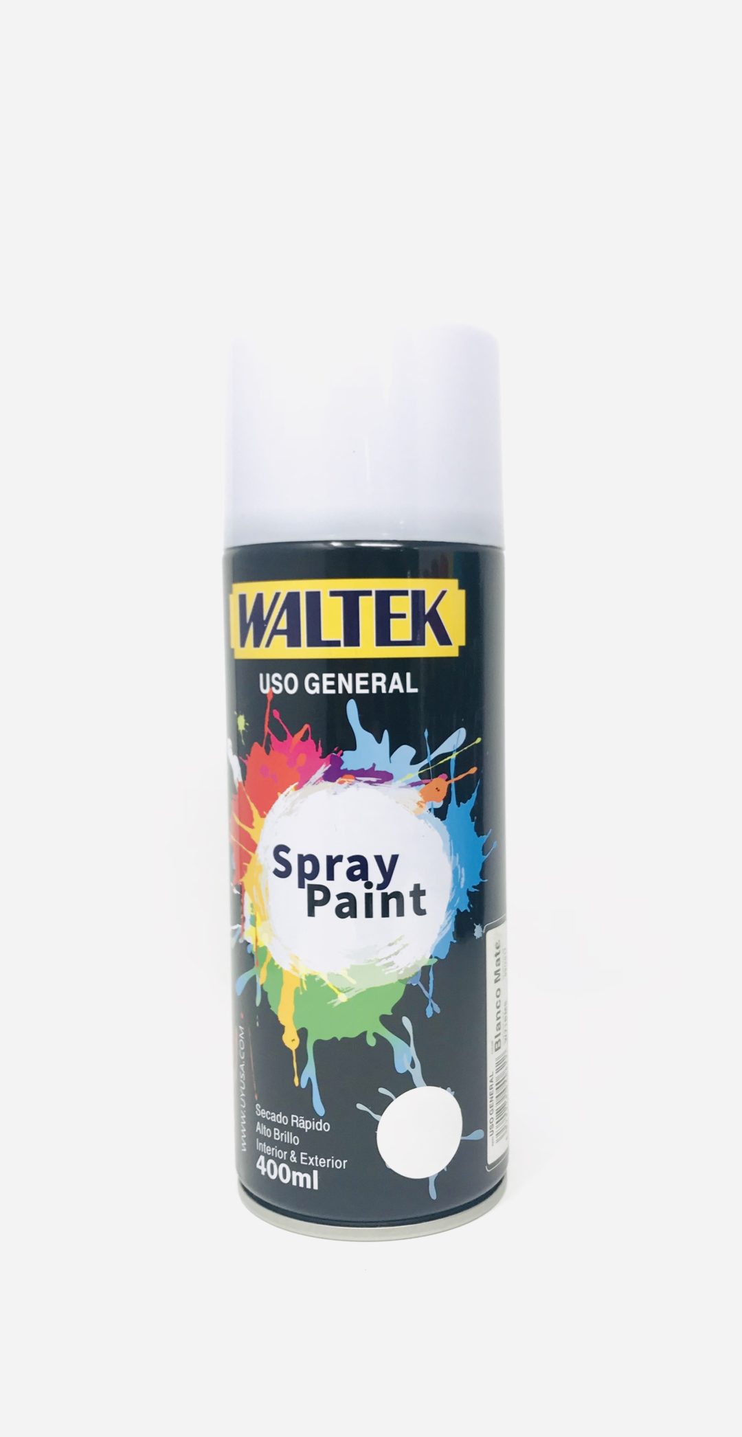 WALTEK White Glossy Spray Paint (400ml) Dyon Center N.V.