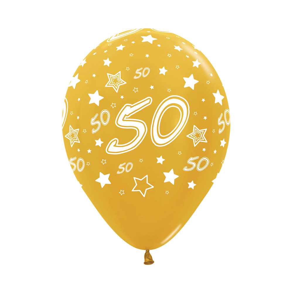 Globos 50 cumpleaños – Balloon Box