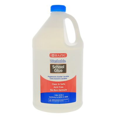 2045 1 Gallon Washable Clear School Glue