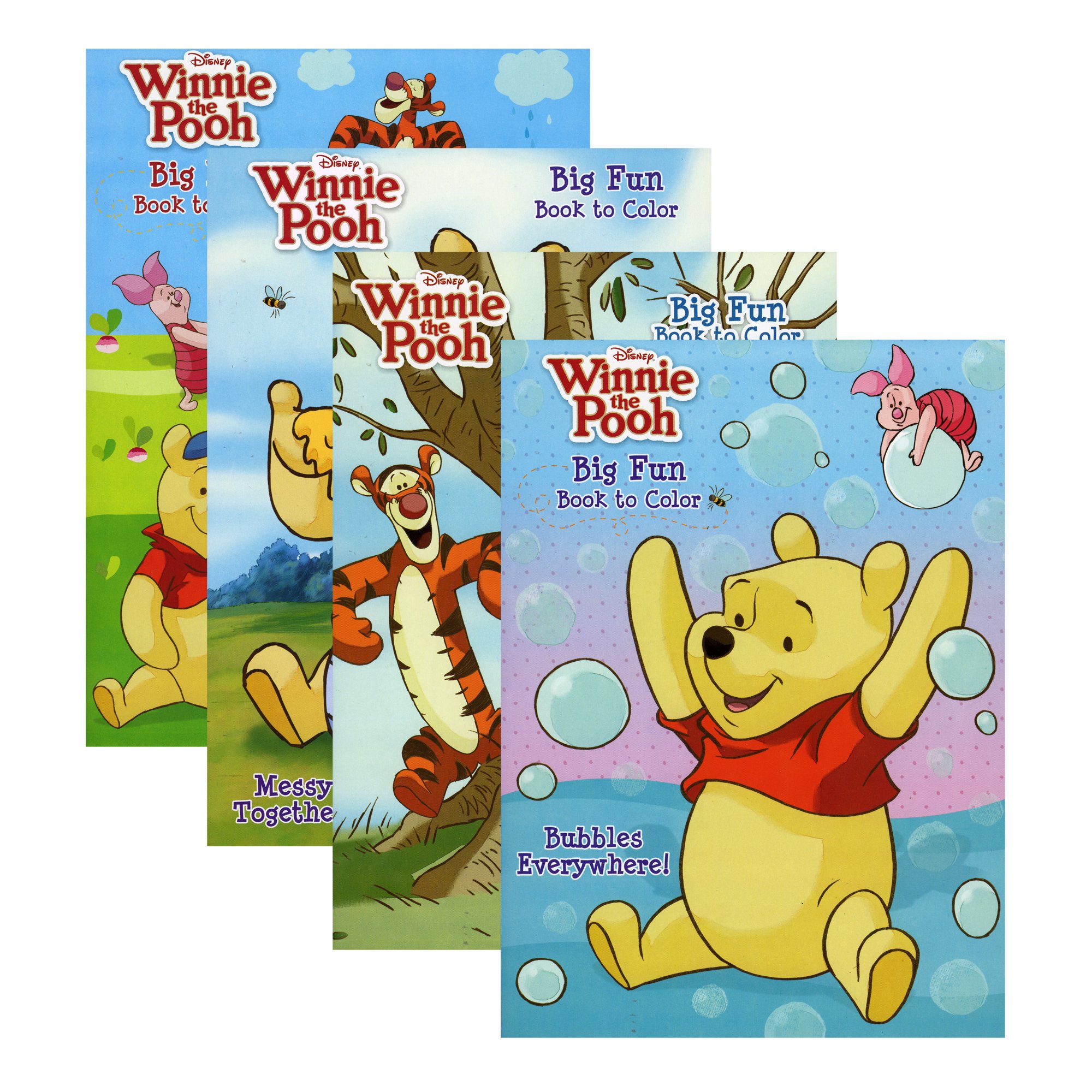 Bazic Winnie The Pooh Big Fun Book To Color Dyon Center N V