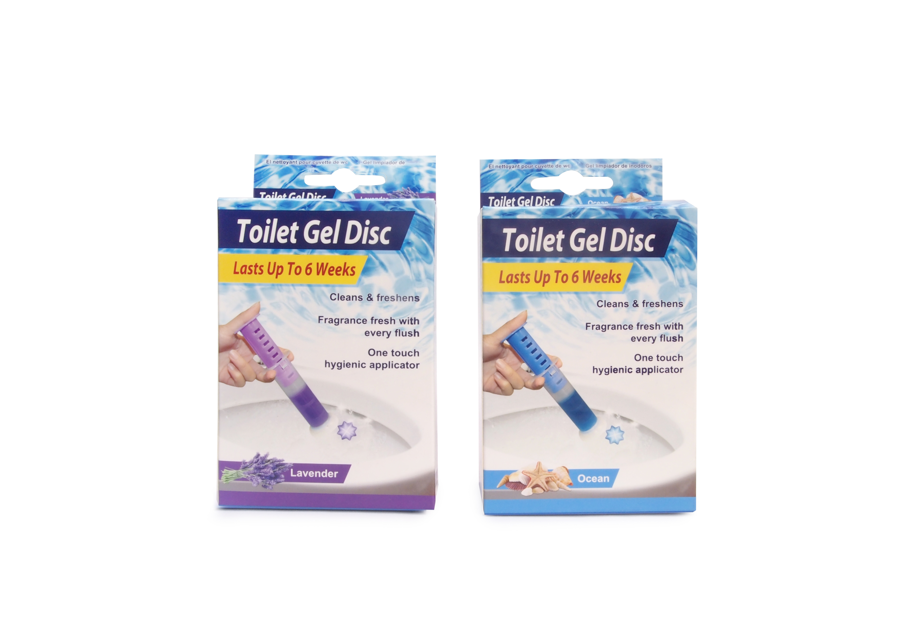 UBL Toilet Cleaning Gel 6 Discs 2 Assorted Dyon Center N.V.