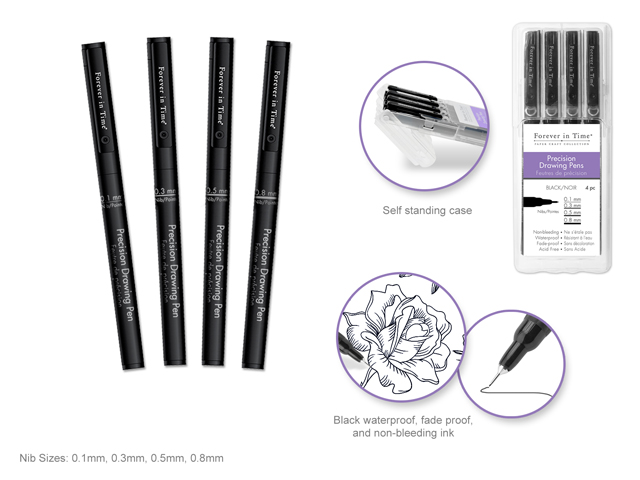 Bazic Optima Black Oil- Gel Ink Retractable Pen W / Grip (3 / Pack)