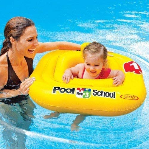 Størrelse præmie ordlyd Intex 123 Pool School Durable Heavy Gauge Inflatable Baby Float Step 1 -  Dyon Center N.V.