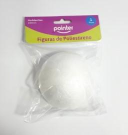 Styrofoam 100mm Semi Sphere (1PC) - Dyon Center N.V.