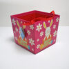 Pink Jumbo Pail With Ribbon ET971 8in.x7.25in.x7in. 5.20